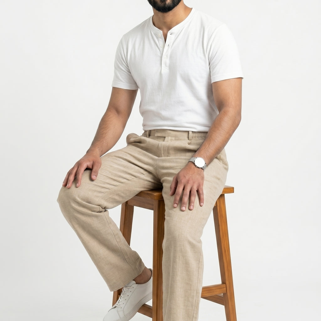 LINEN TROUSER